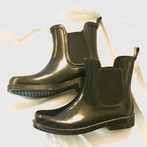 Rain Booties - Black Crown & Ivy (Belk)